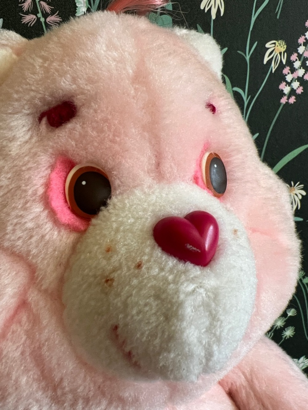 VINTAGE Kenner Care Bears Cheer Bear plush 1980s childhood nostalgia EUC 🌈 - Picture 3 of 14